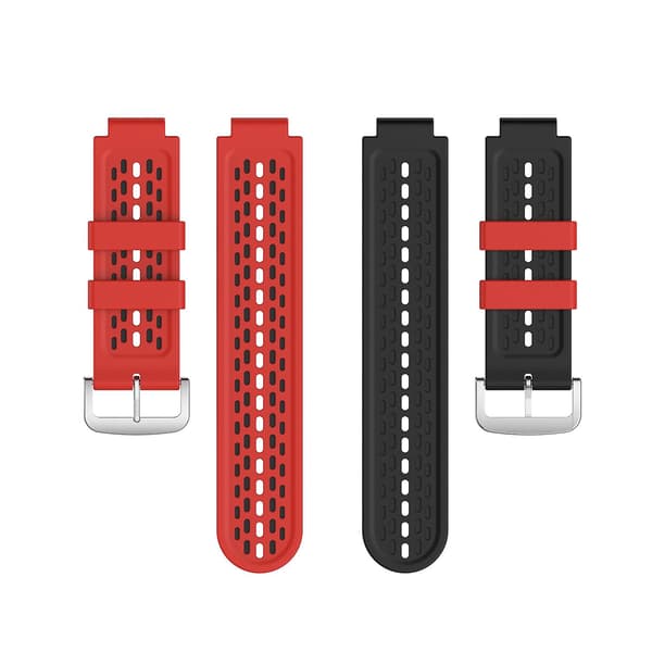 Garmin Approach S2 / S4 silikoniranneke Red Black