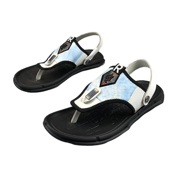 Herr Läder Sandaler för Vardagsbruk 44