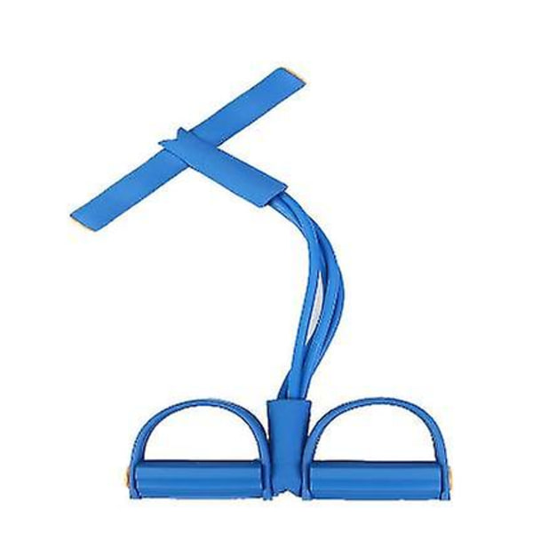 Fitness Rally Pedal Elastisk Reb Multifunktionel Mavebøjning blue
