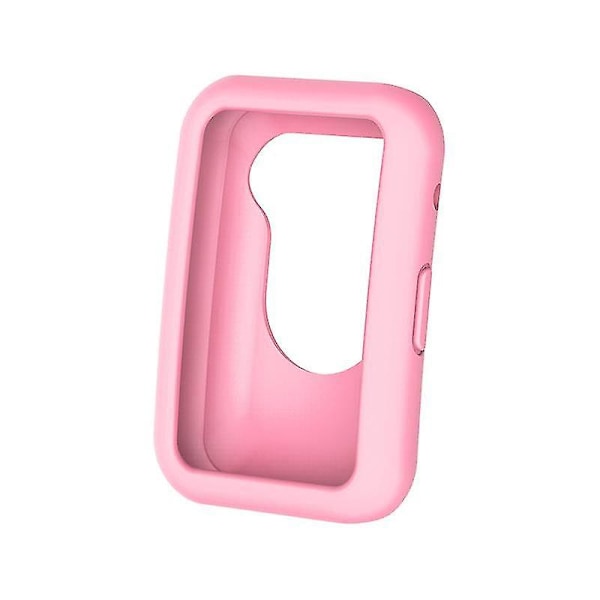 Silikonarmbånd for Huawei Watch Fit, Erstatningsarmbånd + Ripebestandig Klokkeveske Rosa, Rosa Style K Huawei Watch Fit Pink, Pink