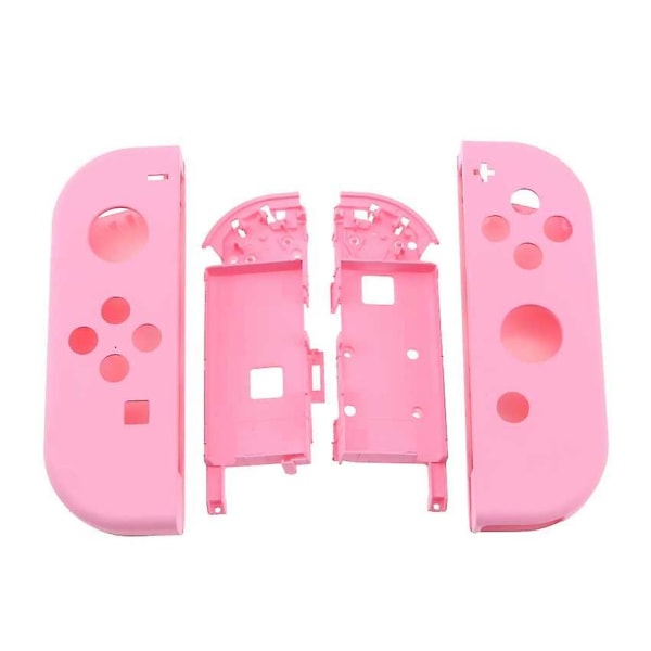 Yuxi plast vänster höger hölje cover för nintend switch ns nx joy con joycon controller case Pink