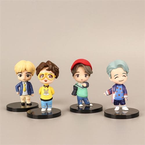 [LCS] Set med 7 figurer BTS Bangtan Boys 6,5 cm