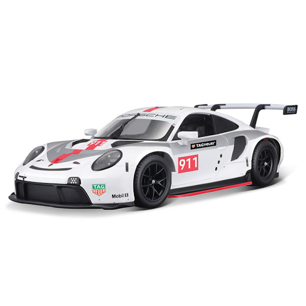 1:24 Porsche -automalli, metalliauto, urheiluautomalli, koriste, poikien lahja, keräilijän lahja