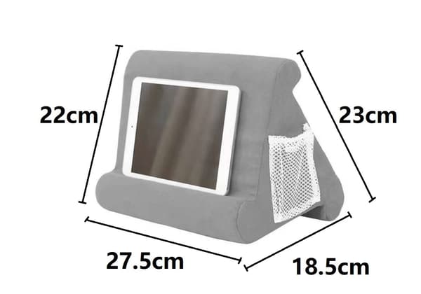 [LCS] Soft Pillow Pad Stand for iPad Stand Multi-angle Flat Phone Holder Knee Stand Mobile Phone Pink