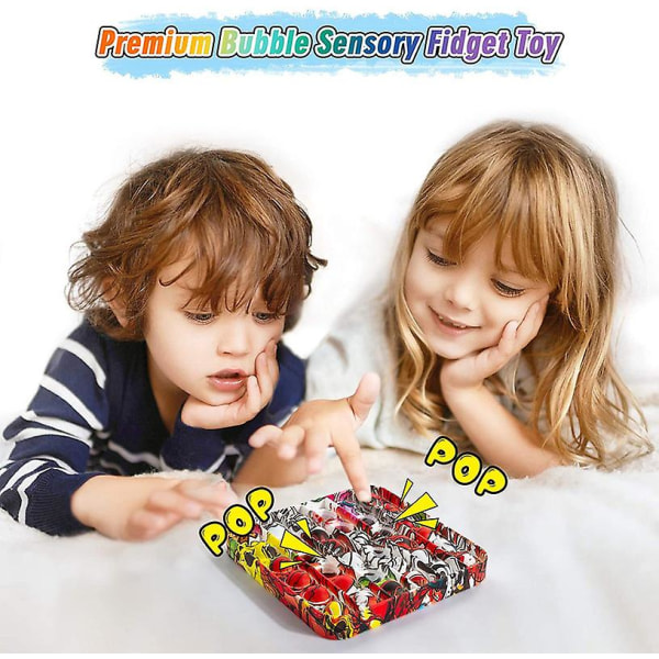 Silikone Tryk Finger Boble Legetøj