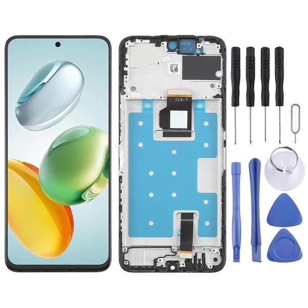 For Honor 200 Smart KOMPATIBEL LCD-skjerm Digitizer Komplett montering med ramme Not Specified
