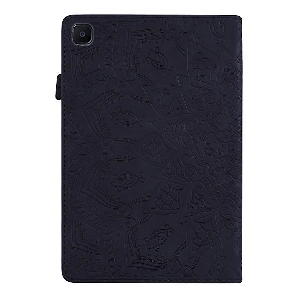Ohut jalustallinen tablettikotelo Samsung Galaxy Tab A7 10.4\" T500 T505 T507 -malleille black