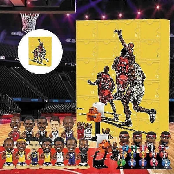 NBA Basketball 24-dages julekalender til nedtælling til juleaften i