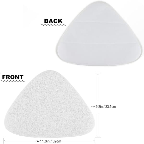 Vileda Dampmopp Erstatningsputer, 8 Mikrofiberovertrekk for Damp- og Damp Plus-rengjørere
