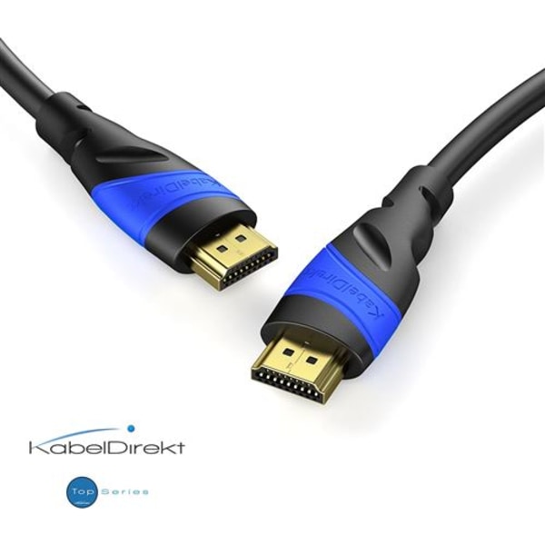 KabelDirekt 5m C?ble HDMI 4K-kompatibel avec (HDMI 2.0a/b, 2.0,