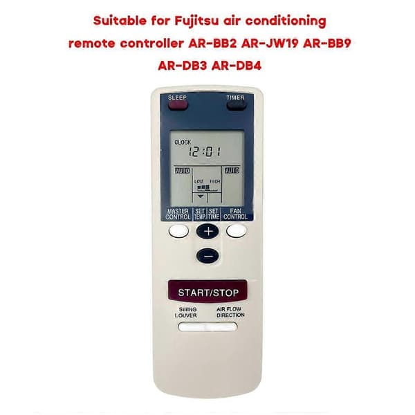 Lett fjernkontroll for Fujitsu AR-BB1 AR-BB2 AR-JW19 fjernkontroll