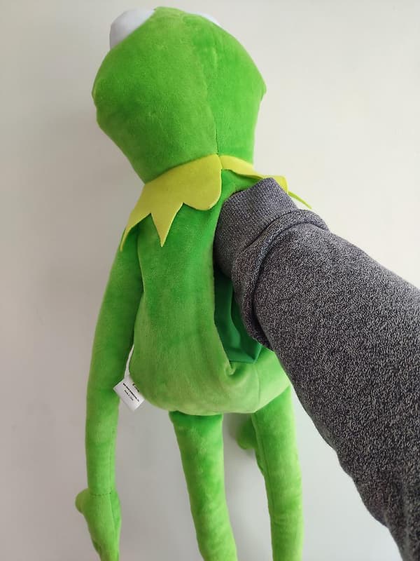 [LCS]Trasdocka presenter till barn plyschmjuka dockor för barn (långbent groda-40cm) 60cm
