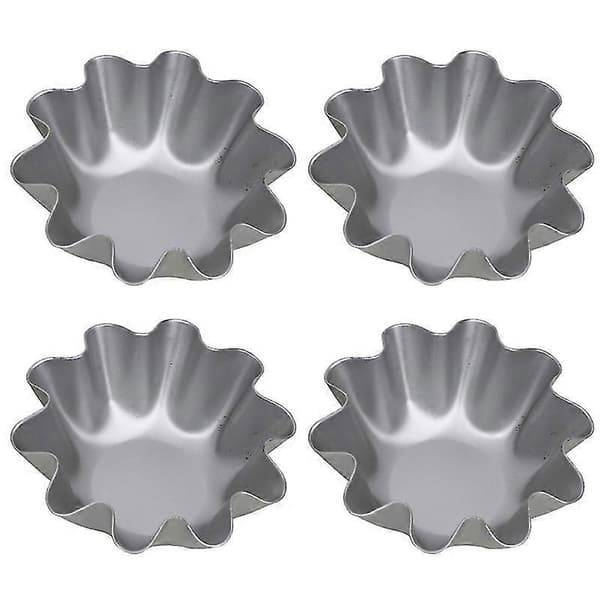 [LCS] 4 st äggtartsformar aluminiumlegering tartsformar mini tartsformar kökspryl