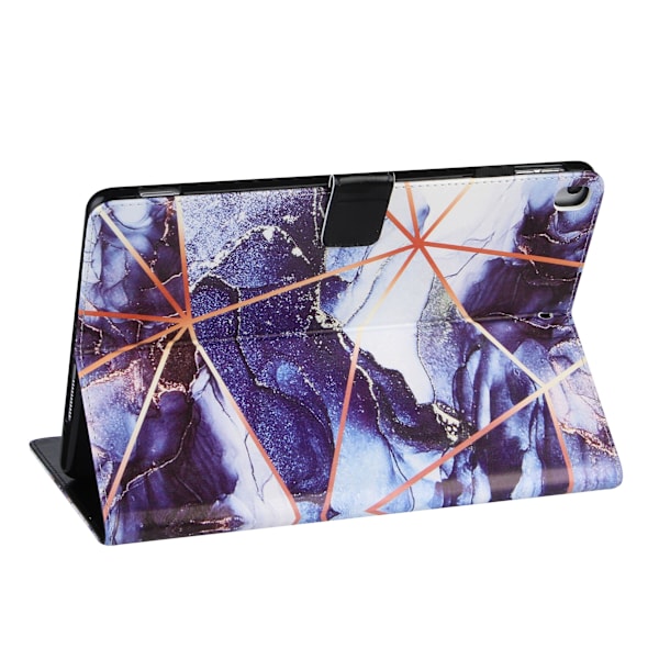 Marmor Design PU Läder Tablet Fodral För Apple Ipad Air 3 10.5\" dark blue