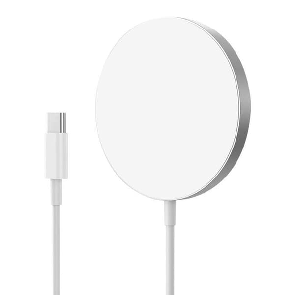 [LCS]MagSafe Charger - MAYAXESS - iPhone 17 Pro Max - 15W - White - Fast and Secure Charging Vit