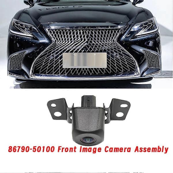 [LCS]86790-50100 Front Image Camera Assembly til Lexus LS500/500H 2017- Front View Camera Parkeringsassistent 8679050100 Black