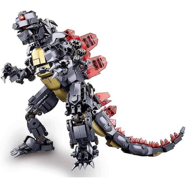 Godzilla 2 Monster King Pussel Monteringsbart Byggkloss Leksaksset (Godzilla)