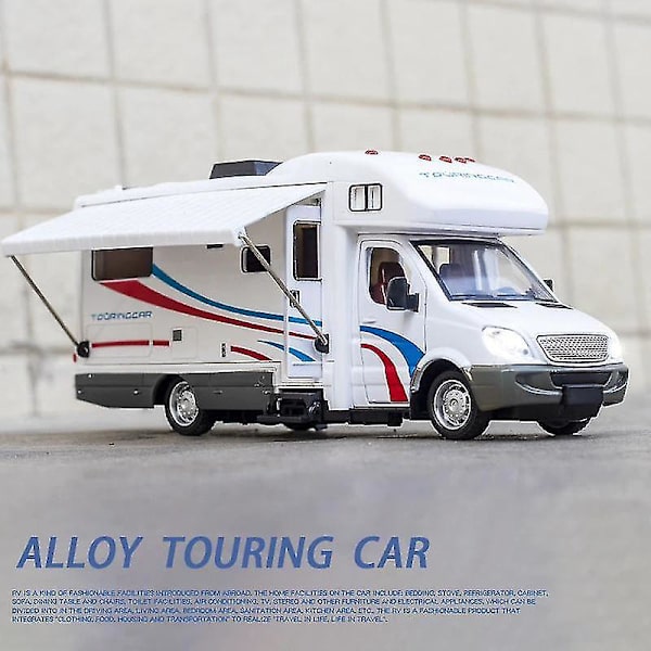1:32 Fordons RV Husvagn Husbilslegering Bilmodell