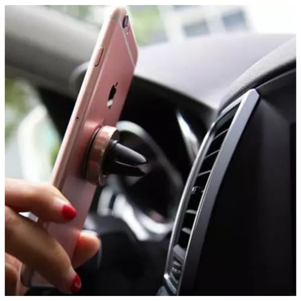 Magnetisk bilhållare för fläktfäste för telefon Smartphone Universal Magnet (