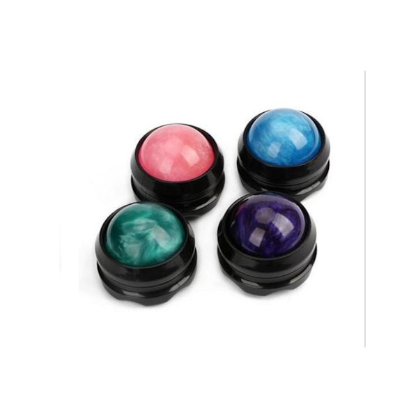 Massage Roller Ball Relief Massager Arm Leg Pink