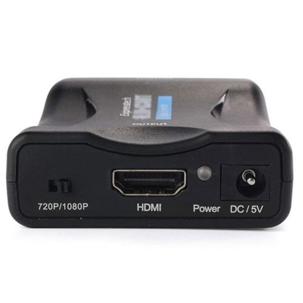 Perritel Scart till HDMI Video Audio Converter