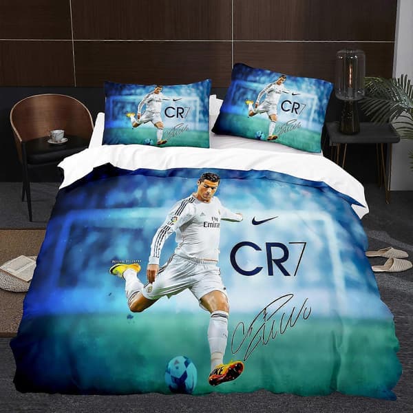 [LCS]Pussilakanasetti 3D Ronaldo,g,140x200cm