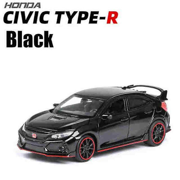 1:32 CIVIC TYPE R Metallinen Valettu Leluautomalli