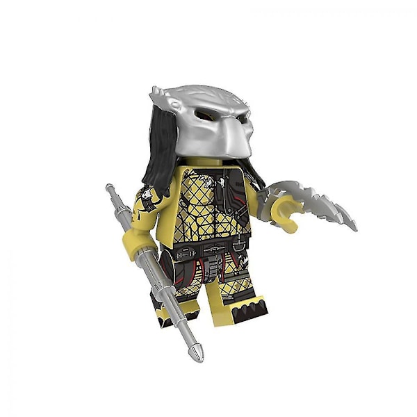 8 stk. Predator Alien Samlede Byggeklods Minifigurer Pædagogisk Børnelegetøj