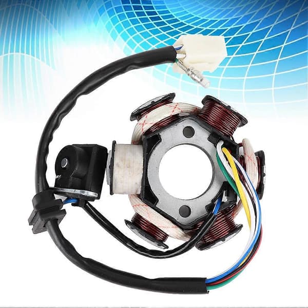 [LCS] 6-spole 5-leder Magneto Stator Spole Passer til 50cc 70cc 90cc 110cc 125cc ATV Go Kart