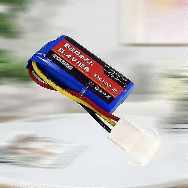 [LCS]6.4V 2S 650mAh Li-batteri med EL4.5-3P hunstik til RC lastbil, bil, speedbåd B-USB Charging Cable