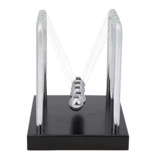 [LCS]Newton Balance Pendulumkugler Dekoration Træskrivebord