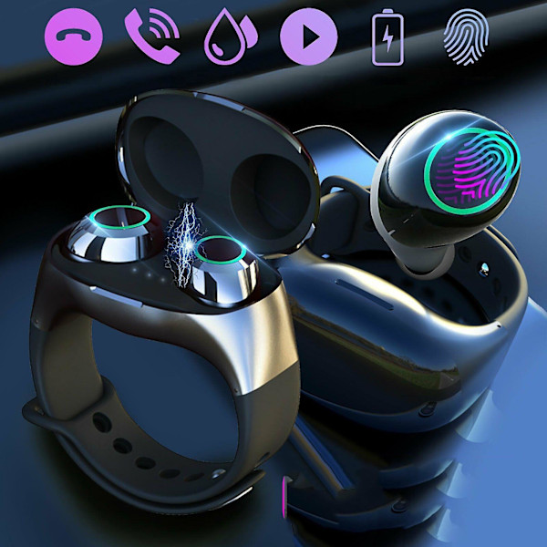Bluetooth Headset Trådlösa Hörlurar