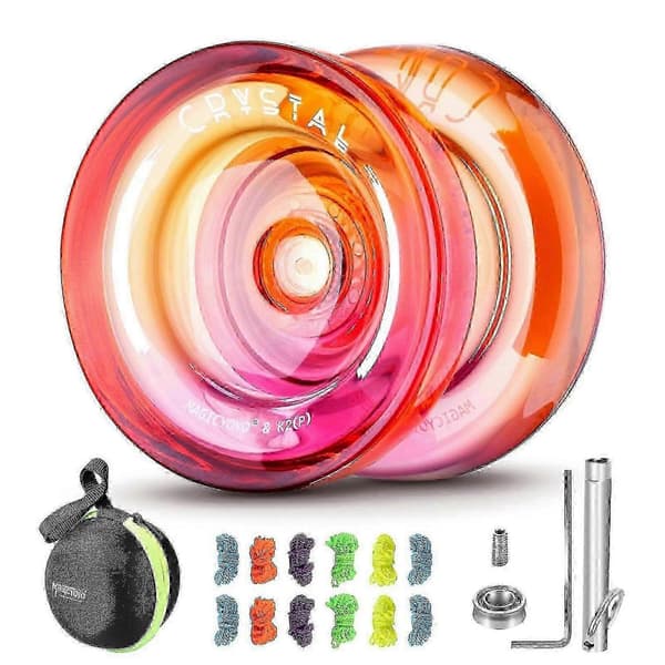 Magicyoyo Plastikk Dual Funksjon Jojo K2 Krystall Gradient Jojo K2 Gradient Pack