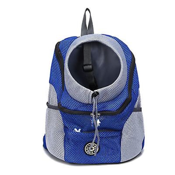 Bärbar rese-ryggsäck för hund och katt green L 41*53*25cm