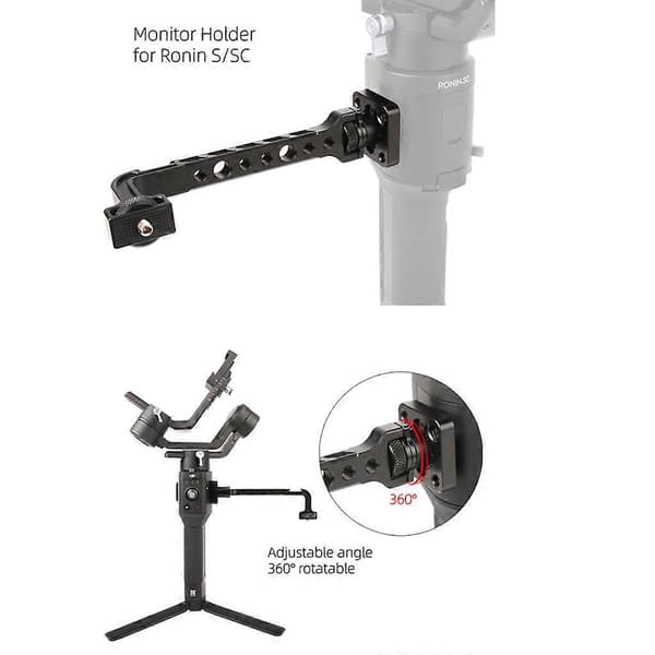 Skærmholder til RONIN S/SC stabilisatorbeslag med 1/4\" eller 3/8\" interface