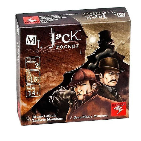 Mr Jack Cartes Misterjack Pocket - Brettspill - Mja04 - Asmodee