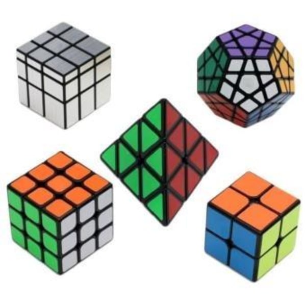 Rubiks kub 2x2x2 3x3x3 Pyramid Megaminx Set