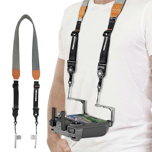 (Ny) För DJI RC/ RC 2 Drönare Fjärrkontroll RCSTQ Balansrem System Halsrem Gray