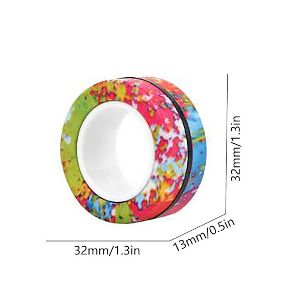 3kpl Fidget Spinner Hauska Magneettinen Rannekoru Sormus Purkulelu Taikasormus Rekvisiitta Työkalut Anti Stress Figet Leluja Stressi 6PCS