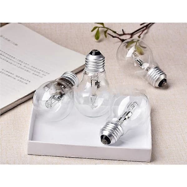 [LCS]4-pack A55 halogen energy-saving lamp old-fashioned incandescent bulb halogen tungsten eye protection lamp full spectrum dimmable E27 screw E27 70W