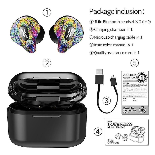 Aidot langattomat Bluetooth Mini -stereokuulokkeet urheiluun N