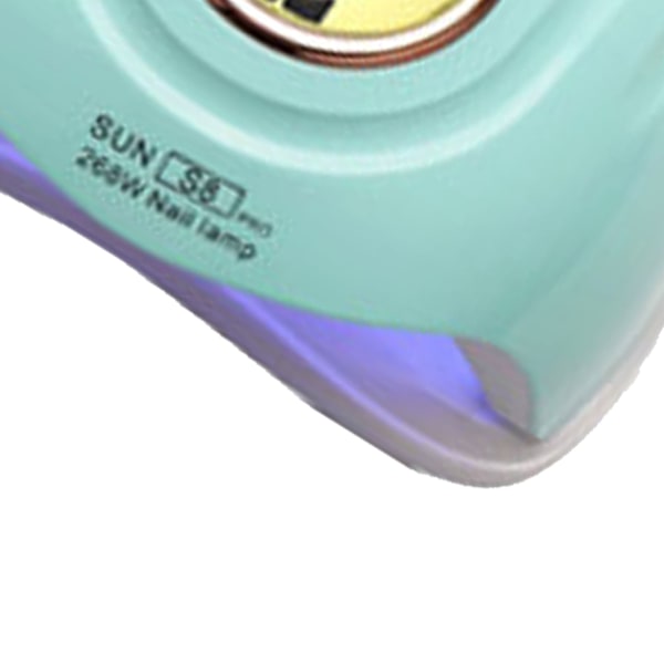UV Negle Gel Lampe Hurtig Hærdning 268W 4 Timere LED Display 57 stk. Lampechips Intelligent Sensor Tegneserie Neglekunst Lys