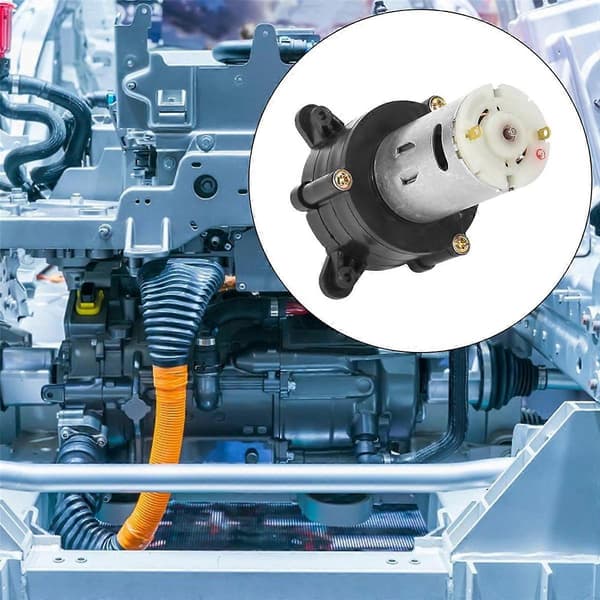 Mini Vind DC Generator Handdynamo Hydraulisk Test DC 12V 24V Motor Maskinförsörjning Nödgenerator Blacksilver