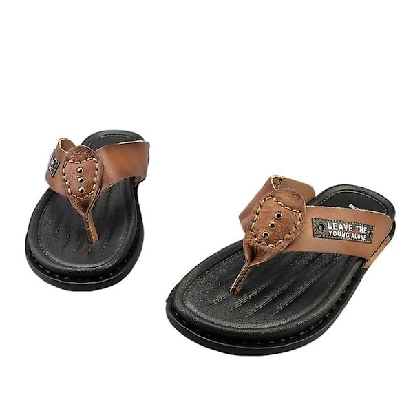 Sandaler för män, stilrena och mångsidiga flip-flops 40