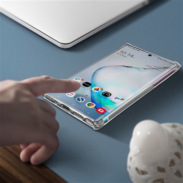 Skyddspaket för Samsung Galaxy Note 10 Plus Soft Case 9H Tem