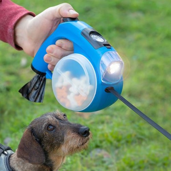 SHOP-STORY - 6-i-1 Multifunktionell Utdragbar Hundkoppel