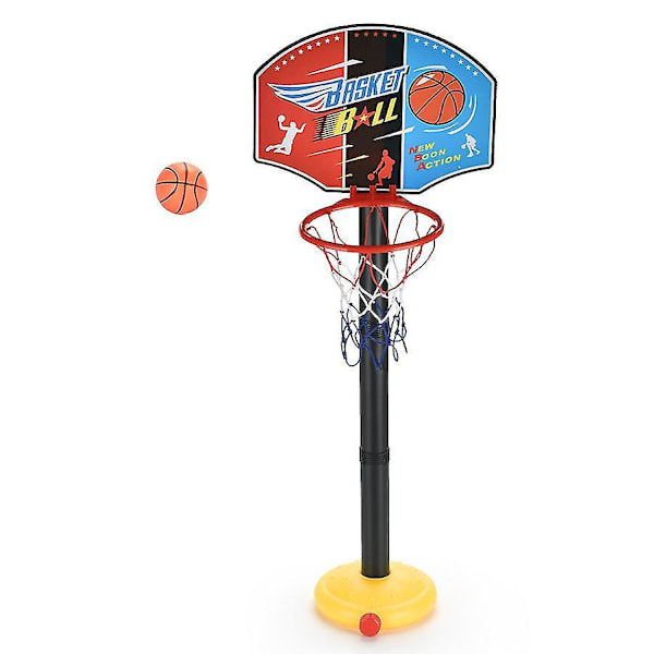 110 cm justerbar basketkorg för barn, leksak i plast