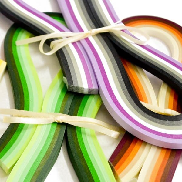 [LCS] Papir Quilling Sæt 840 Strømlængder 36 Farver 54cm Længde/strimmel Papirb Largeur du papier 5mm