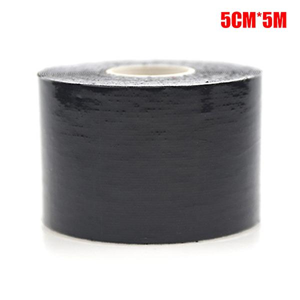 Näkymätön Rintojen Nostoteippi Rulla Push-up Rintaliivit Nännin Suojatarra Black 5cm