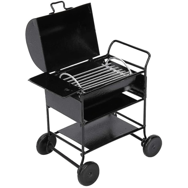 Dockskåp Grillställ Dockskåpstillbehör Simuleringsprydnad Dekor Leksak